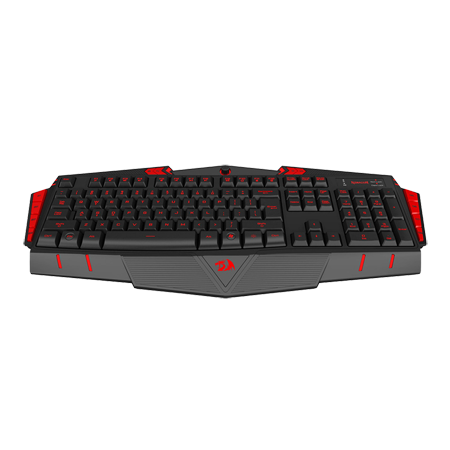Papan Kekunci Permainan Redragon K501 Asura Lampu Belakang LED 7 Warna