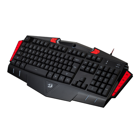 Papan Kekunci Permainan Redragon K501 Asura Lampu Belakang LED 7 Warna