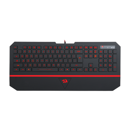 Papan kekunci permainan lampu latar 7 warna Redragon K502 Karura