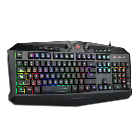 Papan Kekunci Permainan Redragon K503 Harpe RGB Lampu Belakang