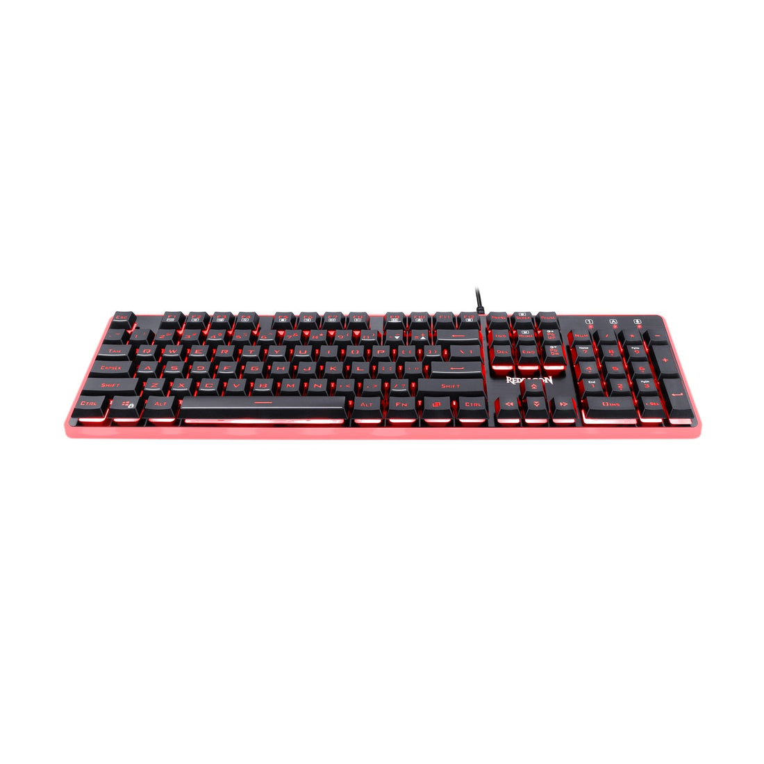 Papan Kekunci Permainan Berlampu Belakang 7 Warna Redragon K509 DYAUS