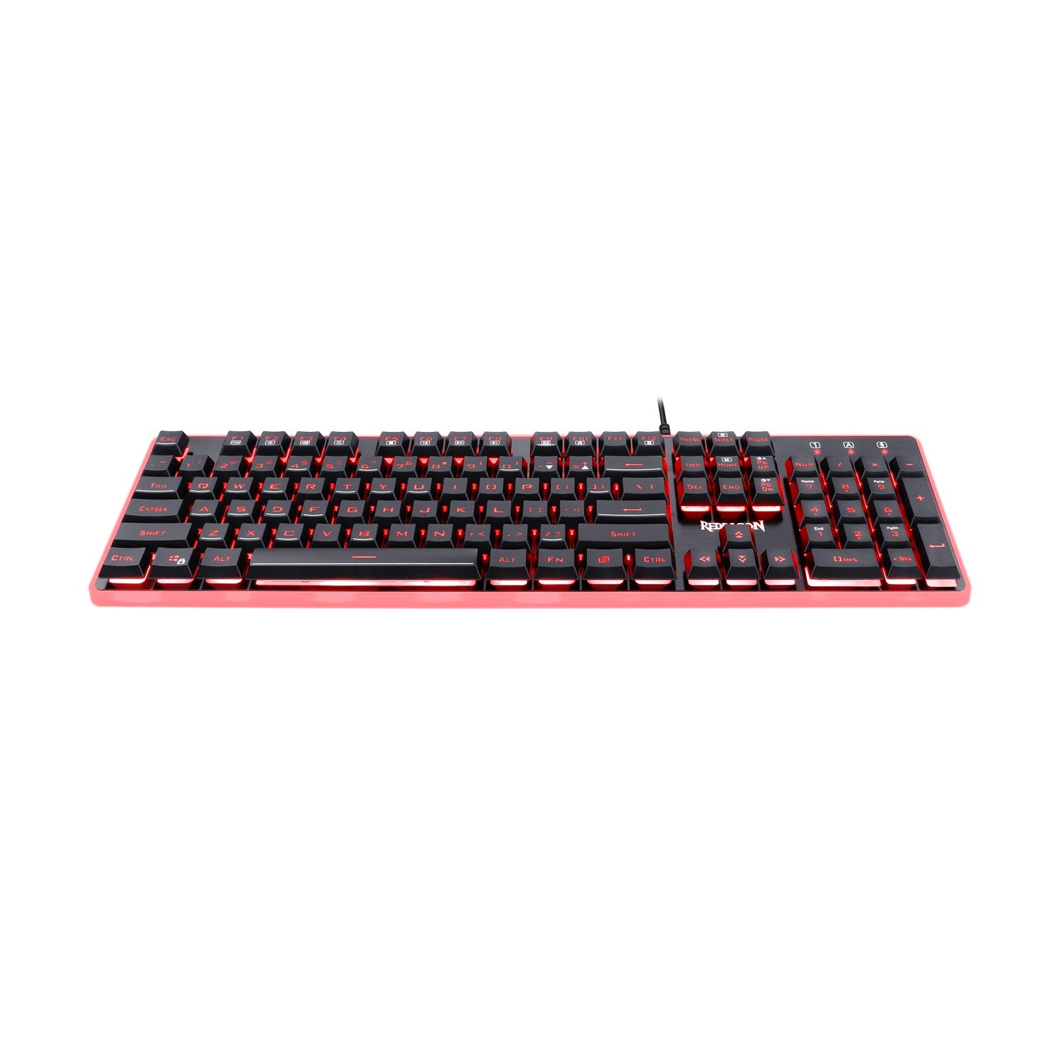 Papan Kekunci Permainan Berlampu Belakang 7 Warna Redragon K509 DYAUS
