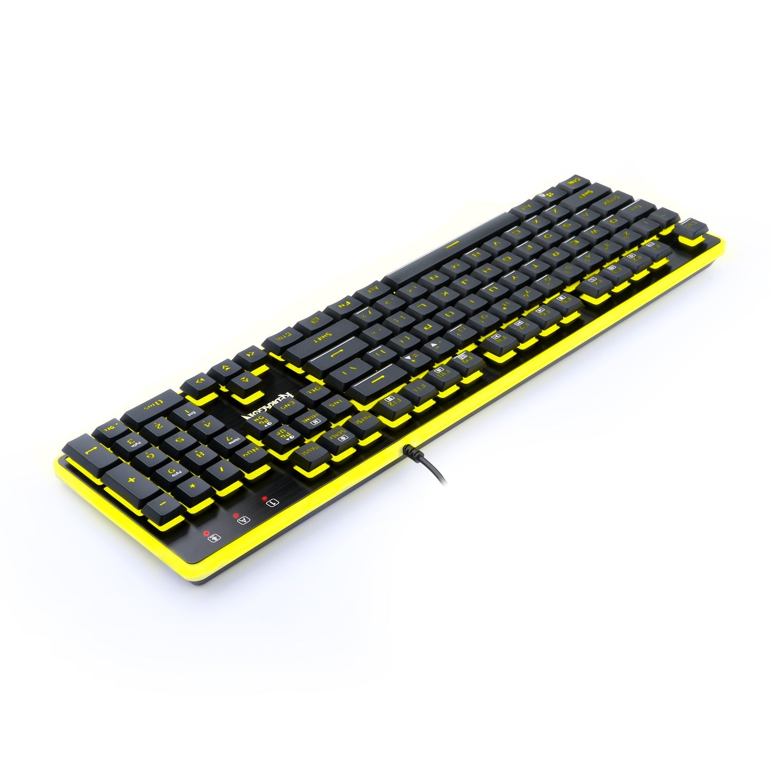 Papan Kekunci Permainan Berlampu Belakang 7 Warna Redragon K509 DYAUS
