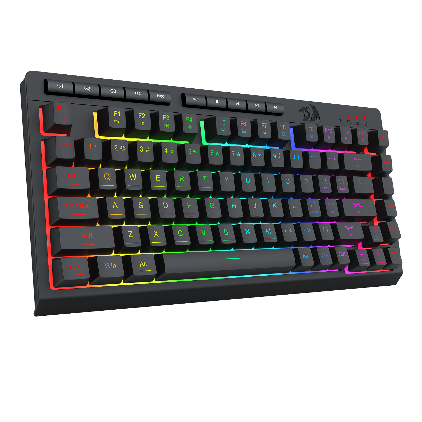 Papan Kekunci Membran Permainan 75% Berwayar CRESCENT K524-RGB