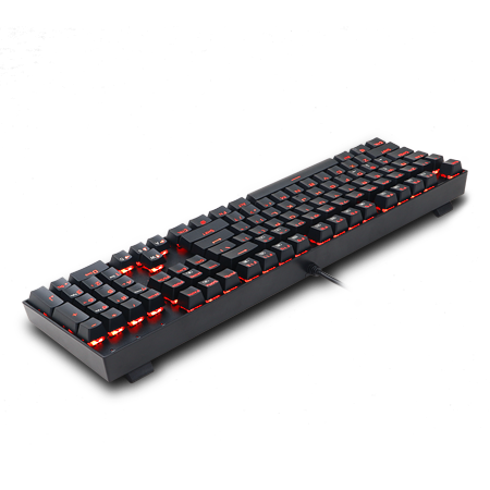 Papan Kekunci Mekanikal Berlampu LED Redragon K551 MITRA 104 Kekunci dengan Suis Biru
