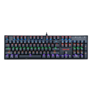 Papan Kekunci Permainan Mekanikal Berlampu Belakang RGB RAINBOW Redragon K551-R
