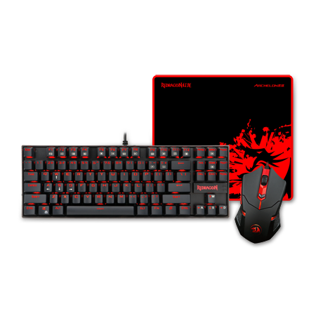 SET KOMBO NILAI PC GAMER Redragon K552-BA