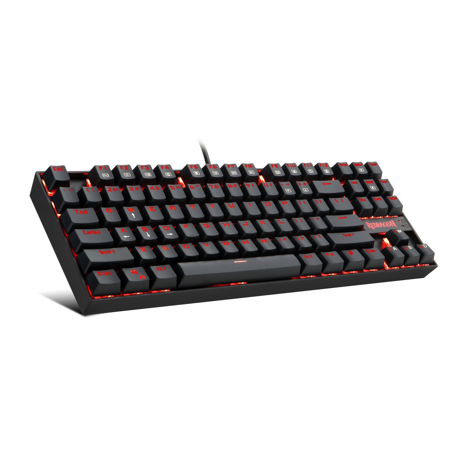 Kombo Berwayar Redragon K552-BA papan kekunci mekanikal berwayar+tetikus permainan berwayar