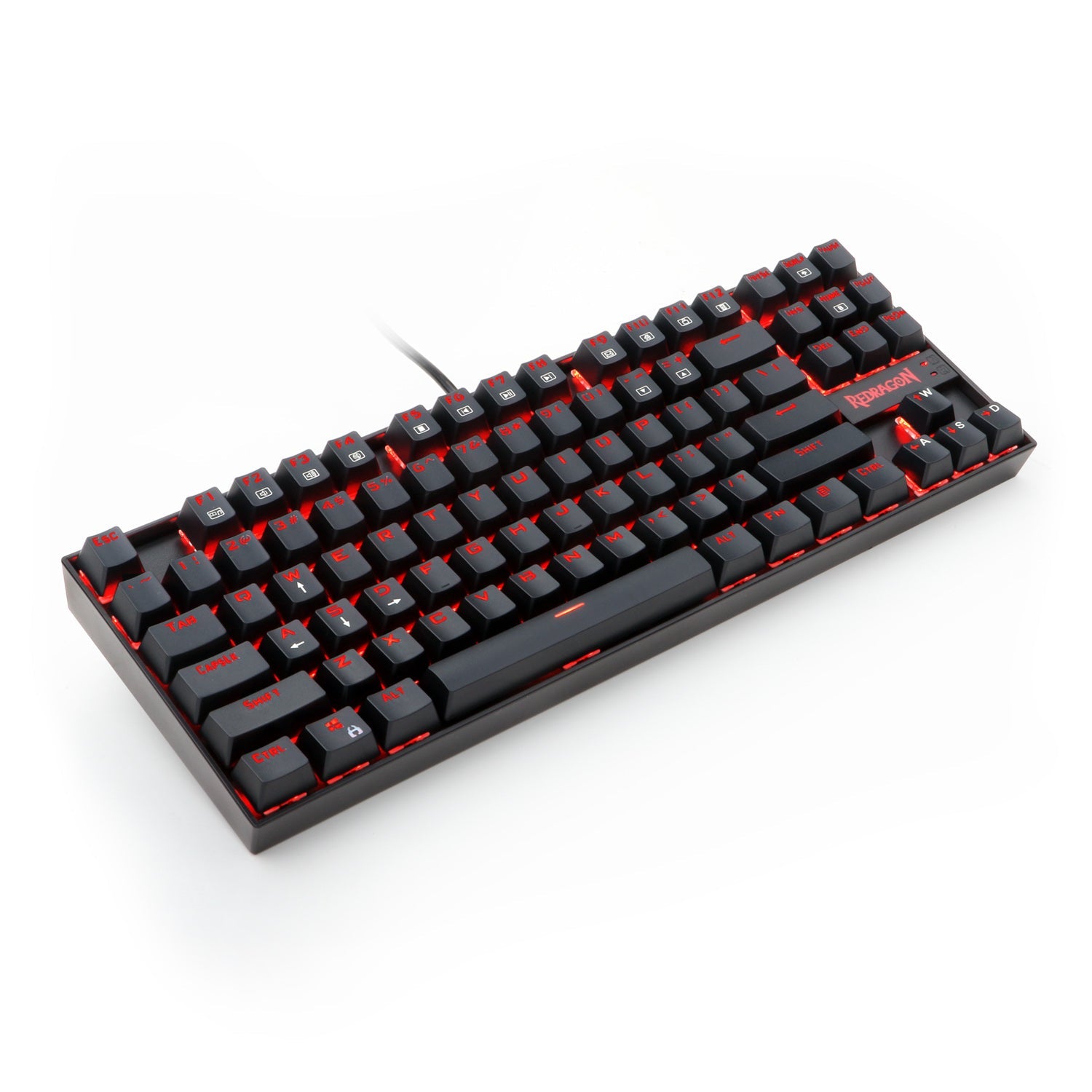 Kombo Berwayar Redragon K552-BA papan kekunci mekanikal berwayar+tetikus permainan berwayar