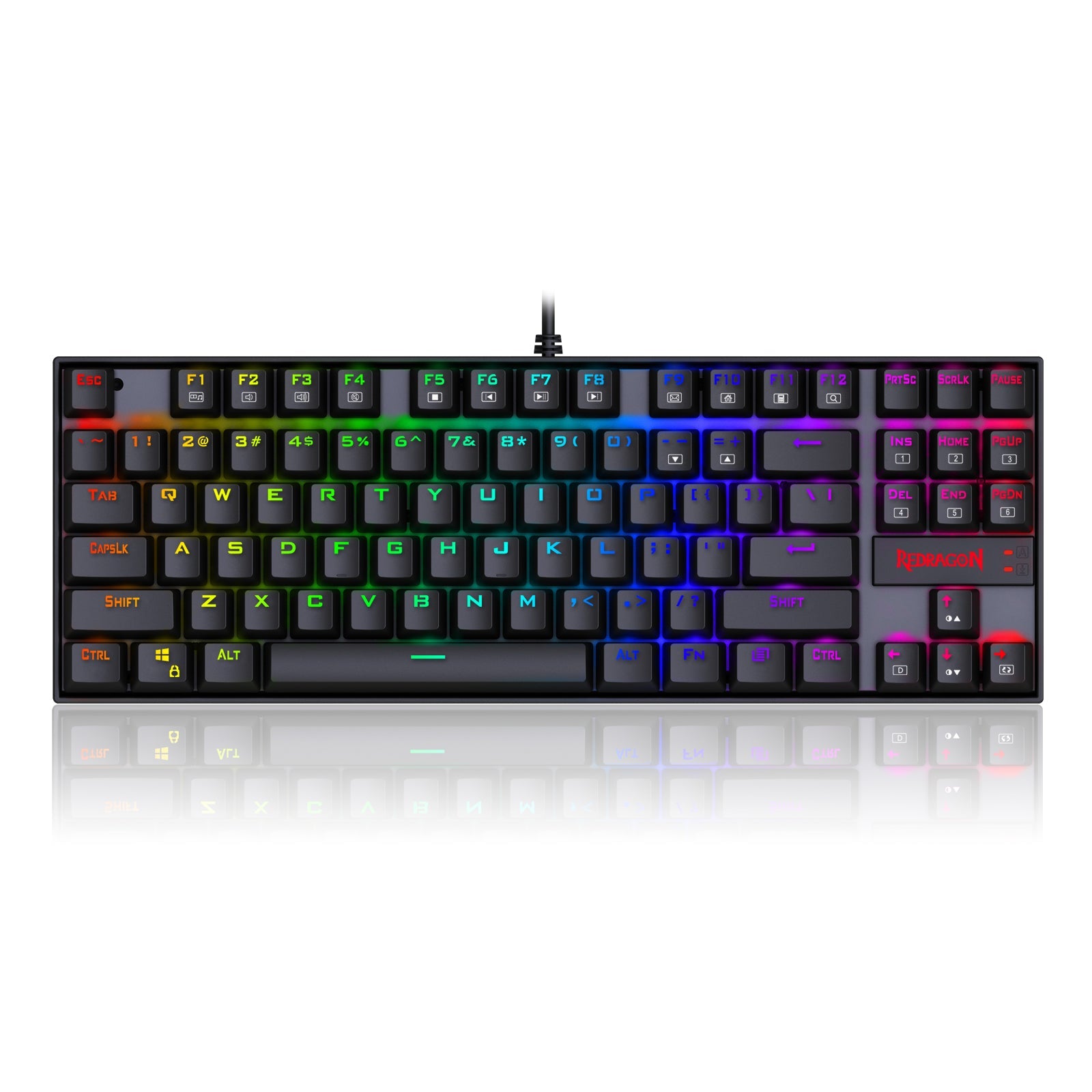 PAPAN KEKUNCI PERMAINAN MEKANIKAL Redragon K552RGB-1
