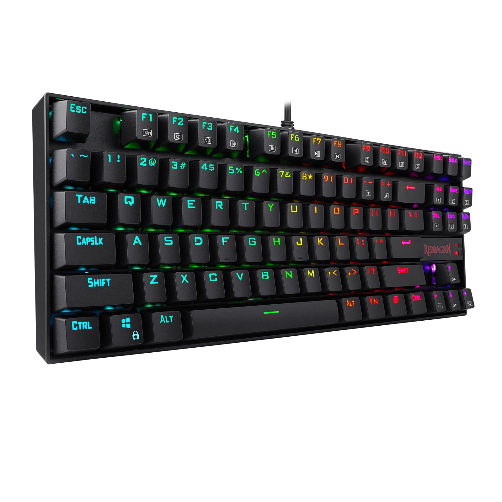 PAPAN KEKUNCI PERMAINAN MEKANIKAL Redragon K552RGB-1