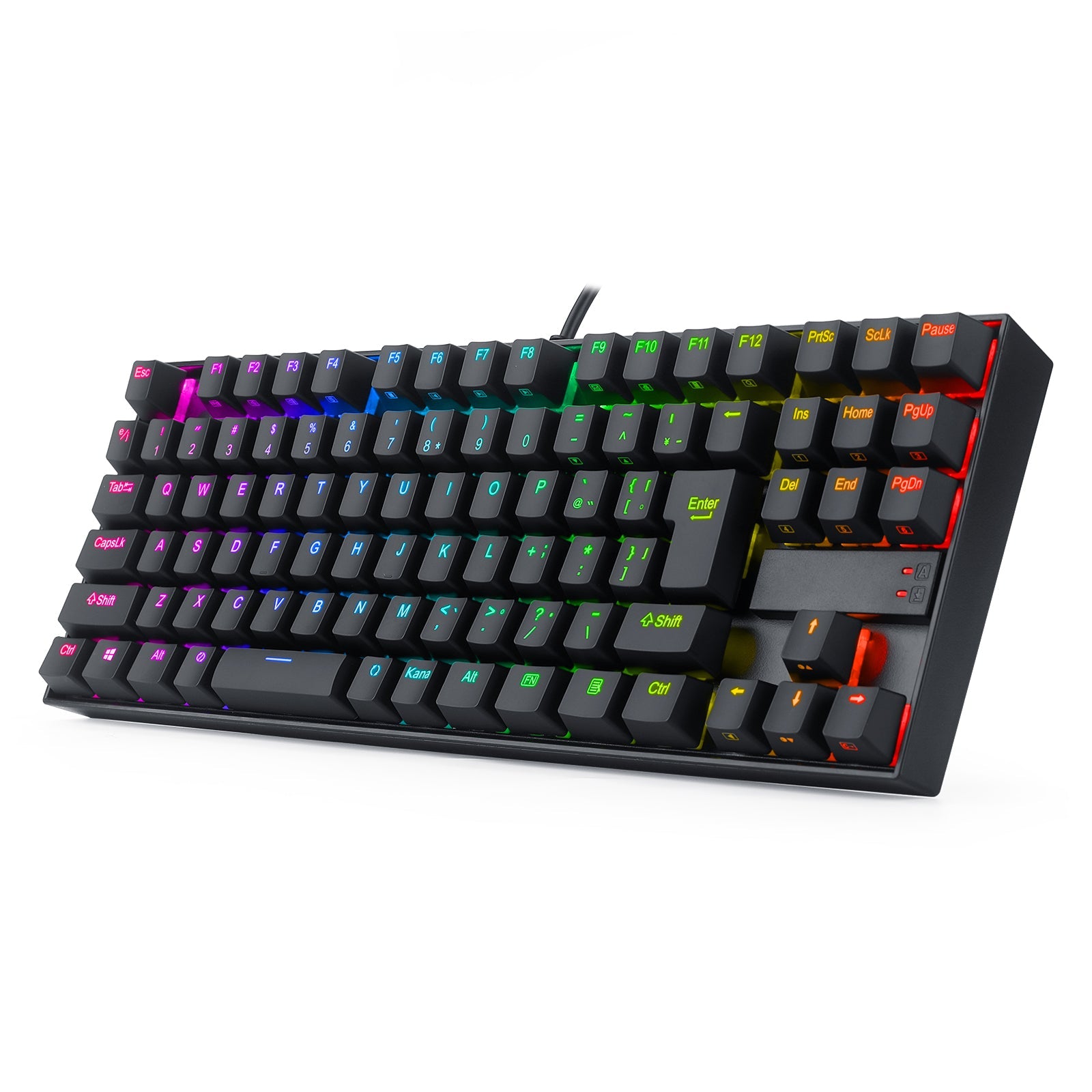 Papan Kekunci Permainan Mekanikal Redragon Kumara K552RGB-JPTI Reka Letak Jepun