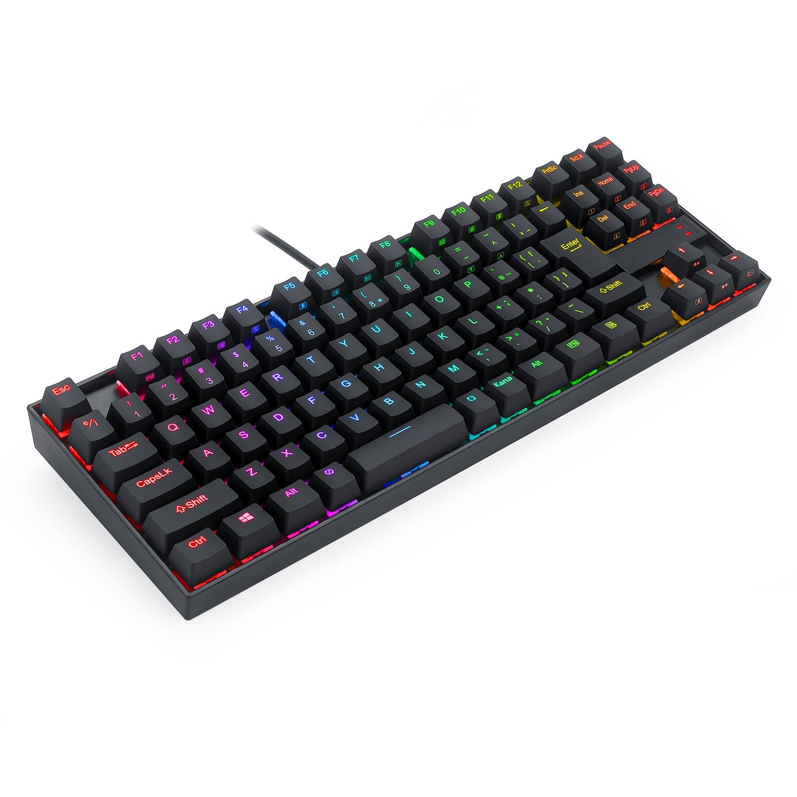 Papan Kekunci Permainan Mekanikal Redragon Kumara K552RGB-JPTI Reka Letak Jepun