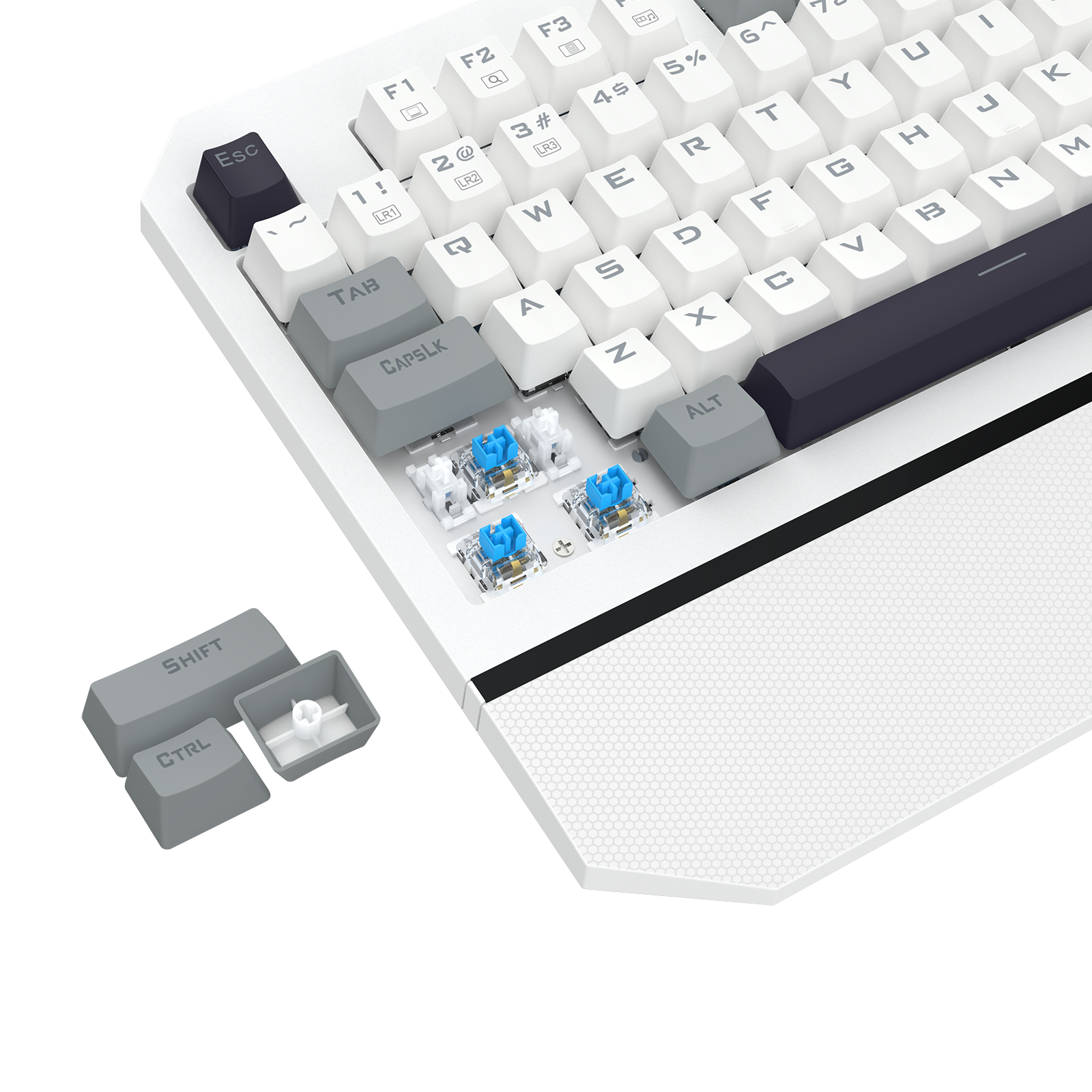 ANALA K558WGB-R Rainbow Backlight Mechanical Keyboard