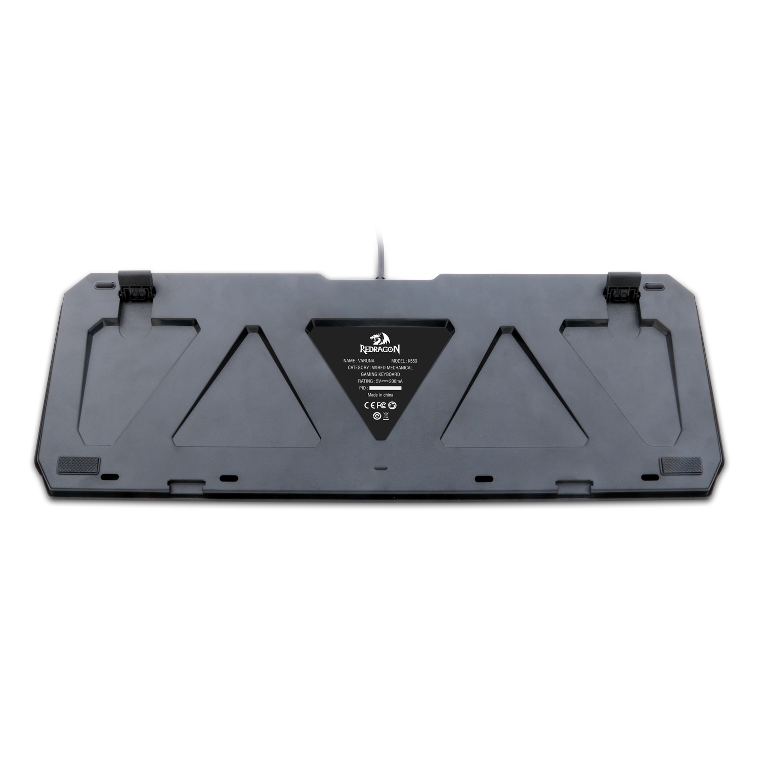 PAPAN KEKUNCI PERMAINAN MEKANIKAL RGB Redragon VARUNA K559