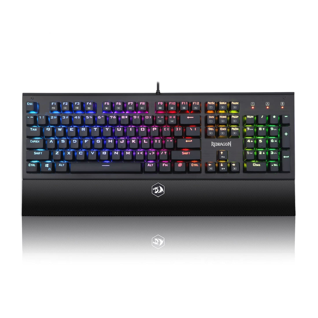 PAPAN KEKUNCI PERMAINAN MEKANIKAL Redragon ARYAMAN K569RGB