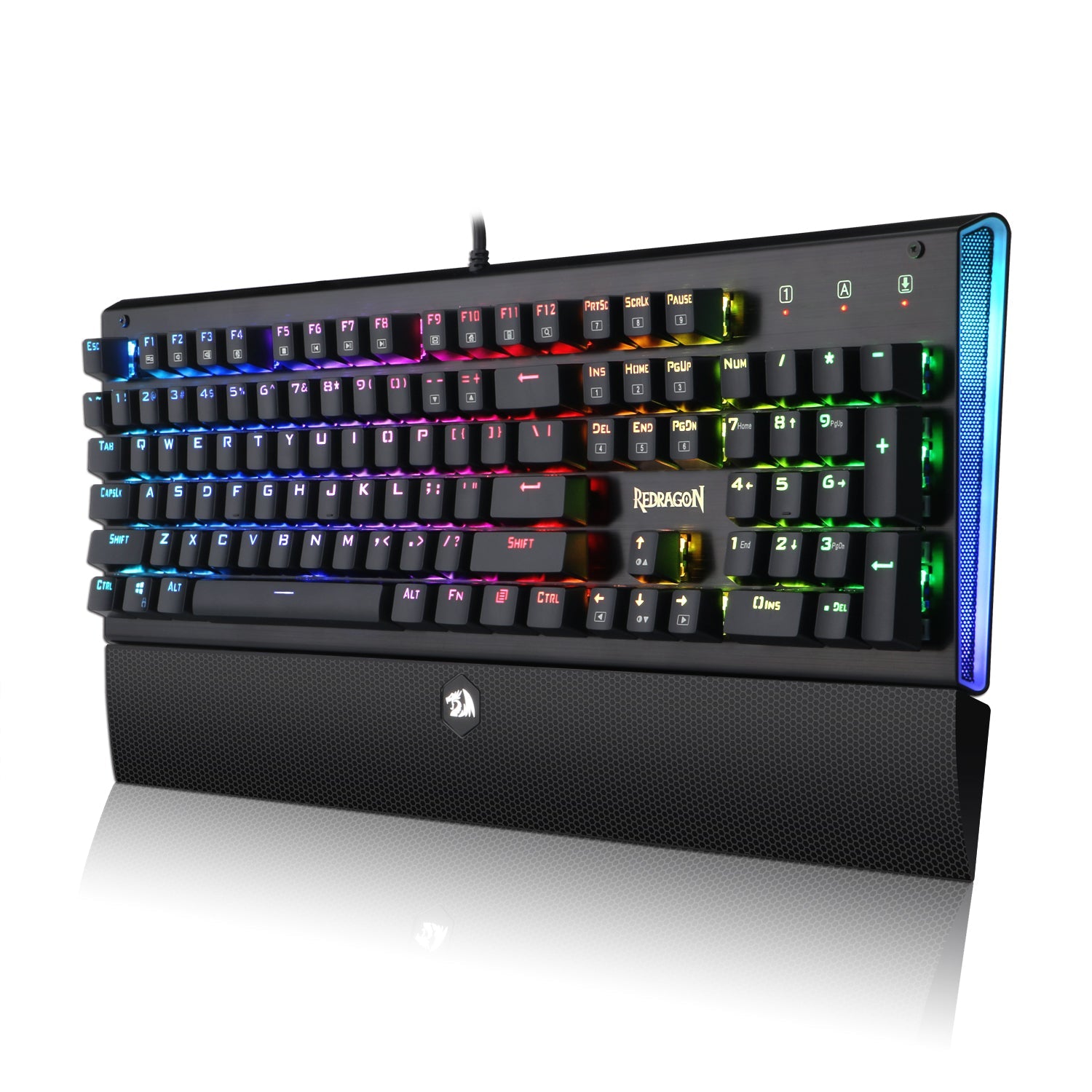 PAPAN KEKUNCI PERMAINAN MEKANIKAL Redragon ARYAMAN K569RGB