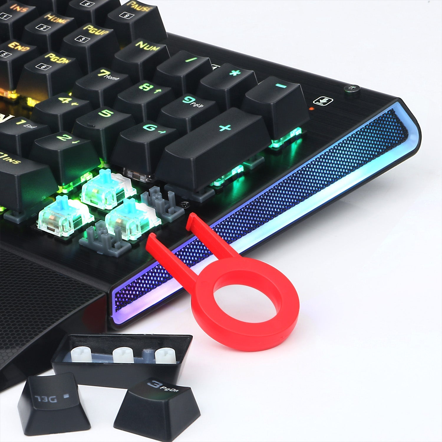 PAPAN KEKUNCI PERMAINAN MEKANIKAL Redragon ARYAMAN K569RGB