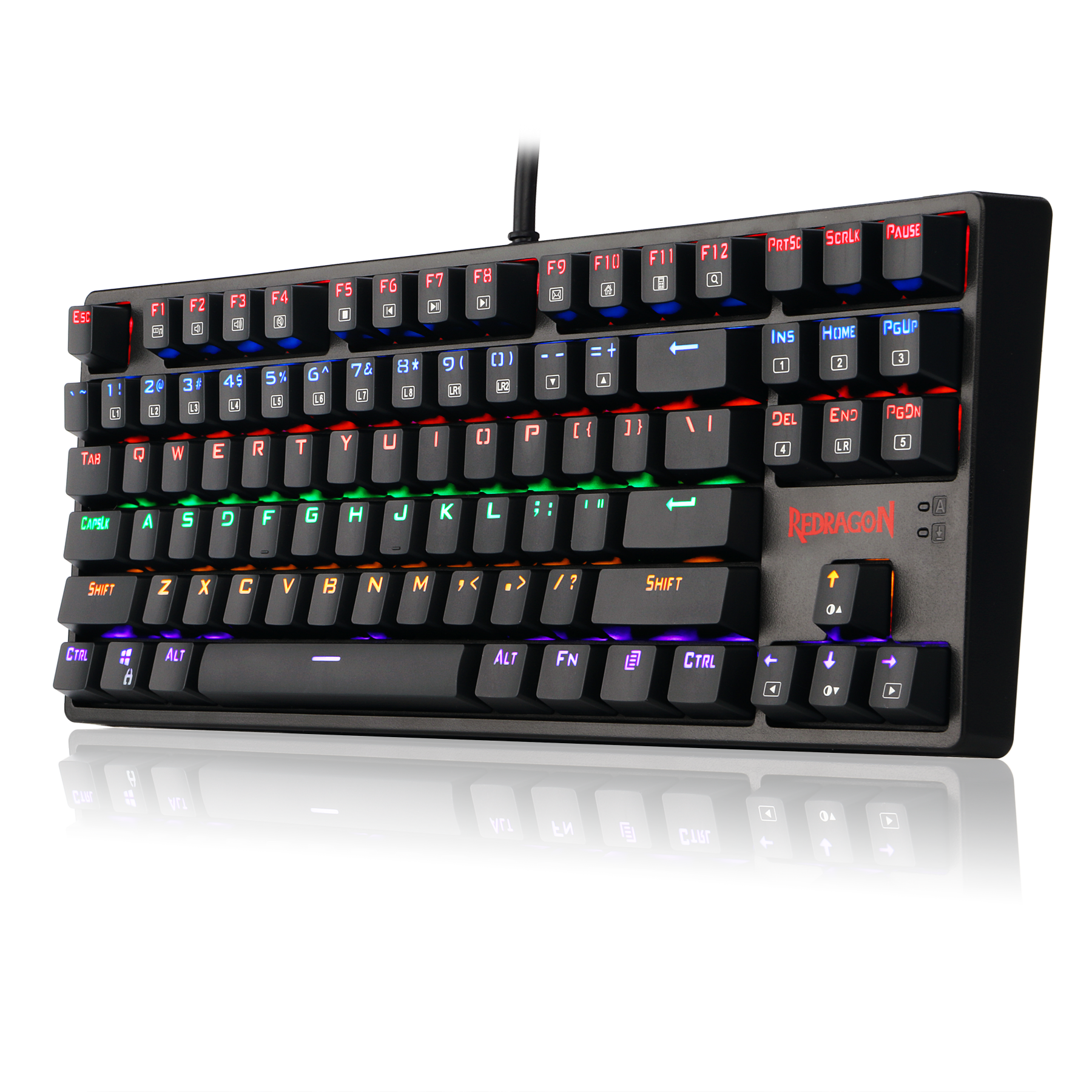 PAPAN KEKUNCI PERMAINAN MEKANIKAL Redragon DAKSA K576R