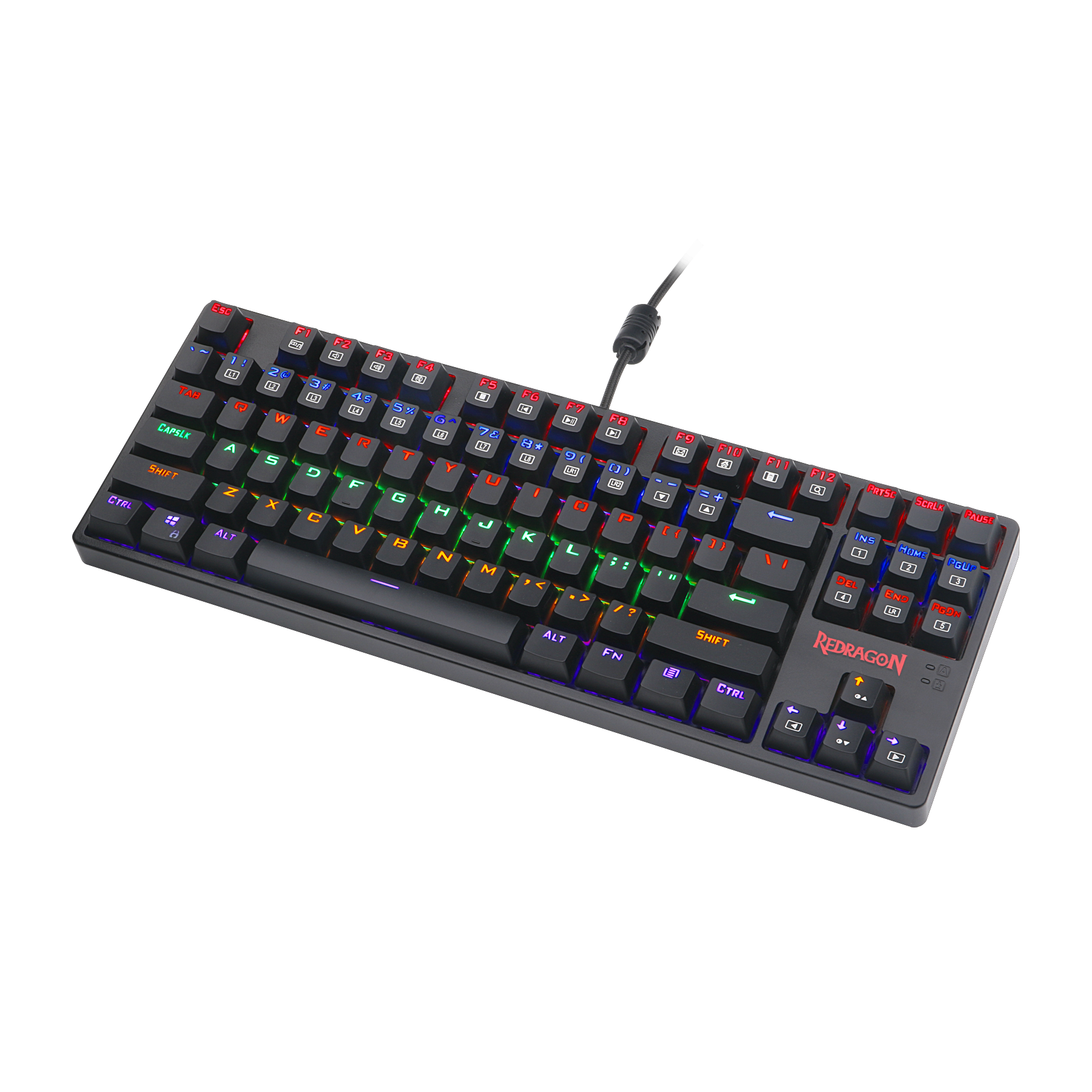 PAPAN KEKUNCI PERMAINAN MEKANIKAL Redragon DAKSA K576R
