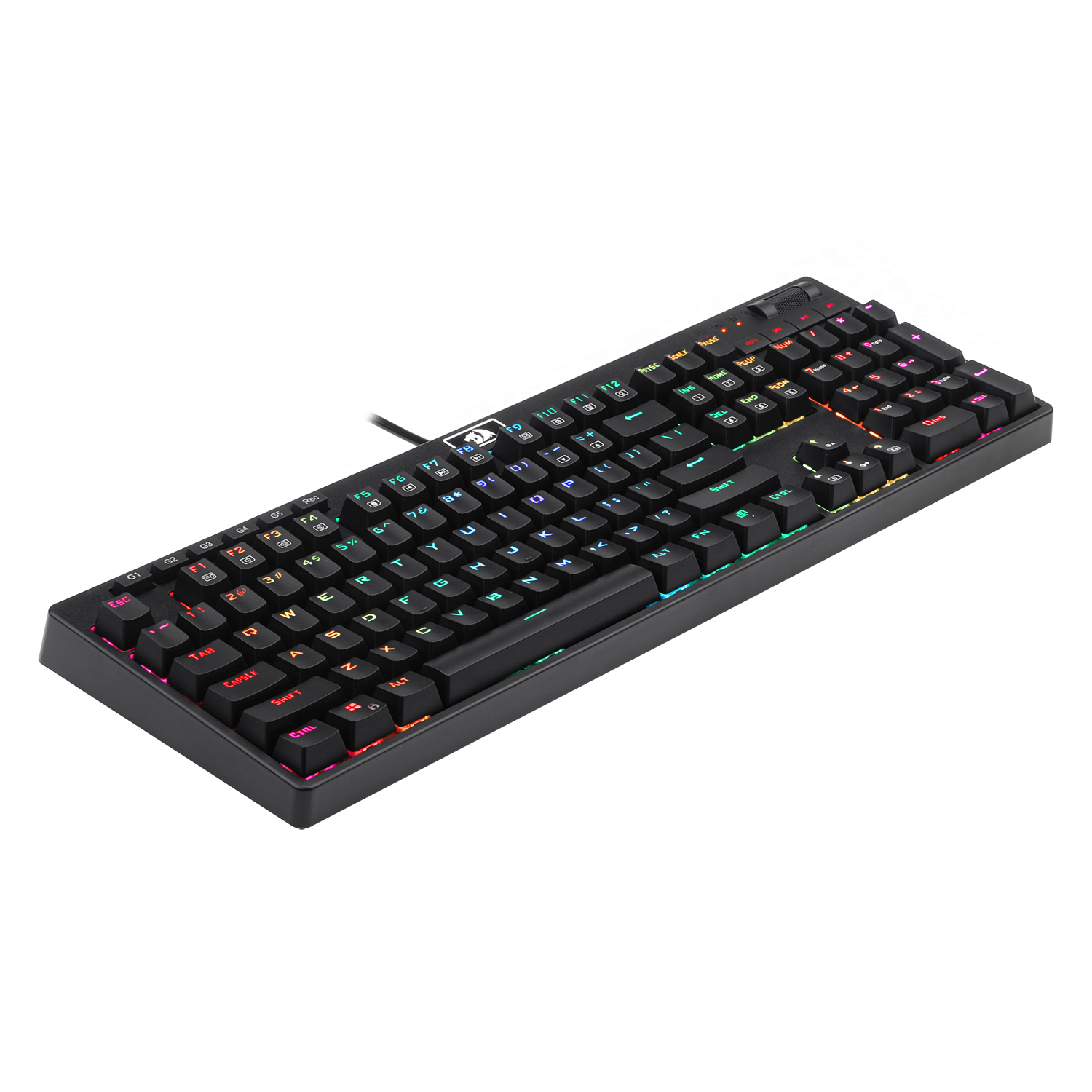 PAPAN KEKUNCI PERMAINAN MEKANIKAL Redragon MANYU K579RGB