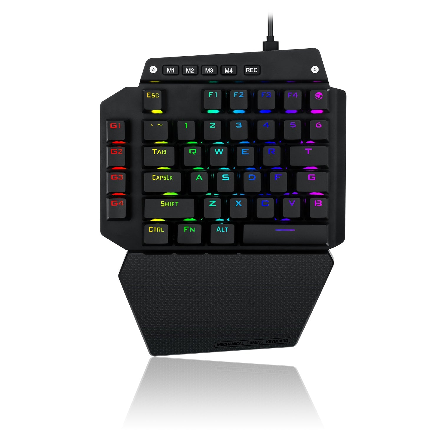 Papan Kekunci Mini Permainan Mekanikal Redragon IDA K583 Dengan Kekunci Makro dan HAB USB