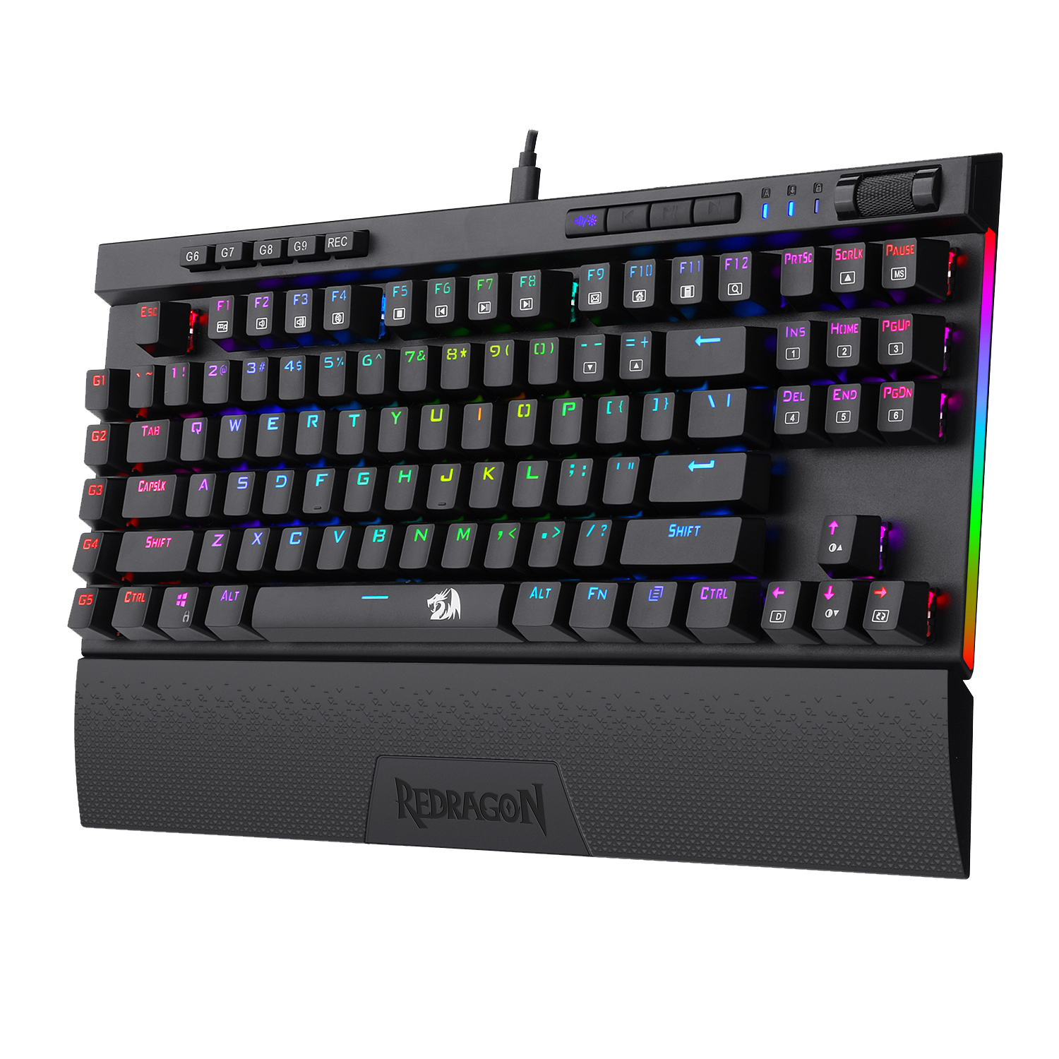 Redragon K587-PRO 87 Keys Compact RGB TKL Mechanical Gaming Keyboard