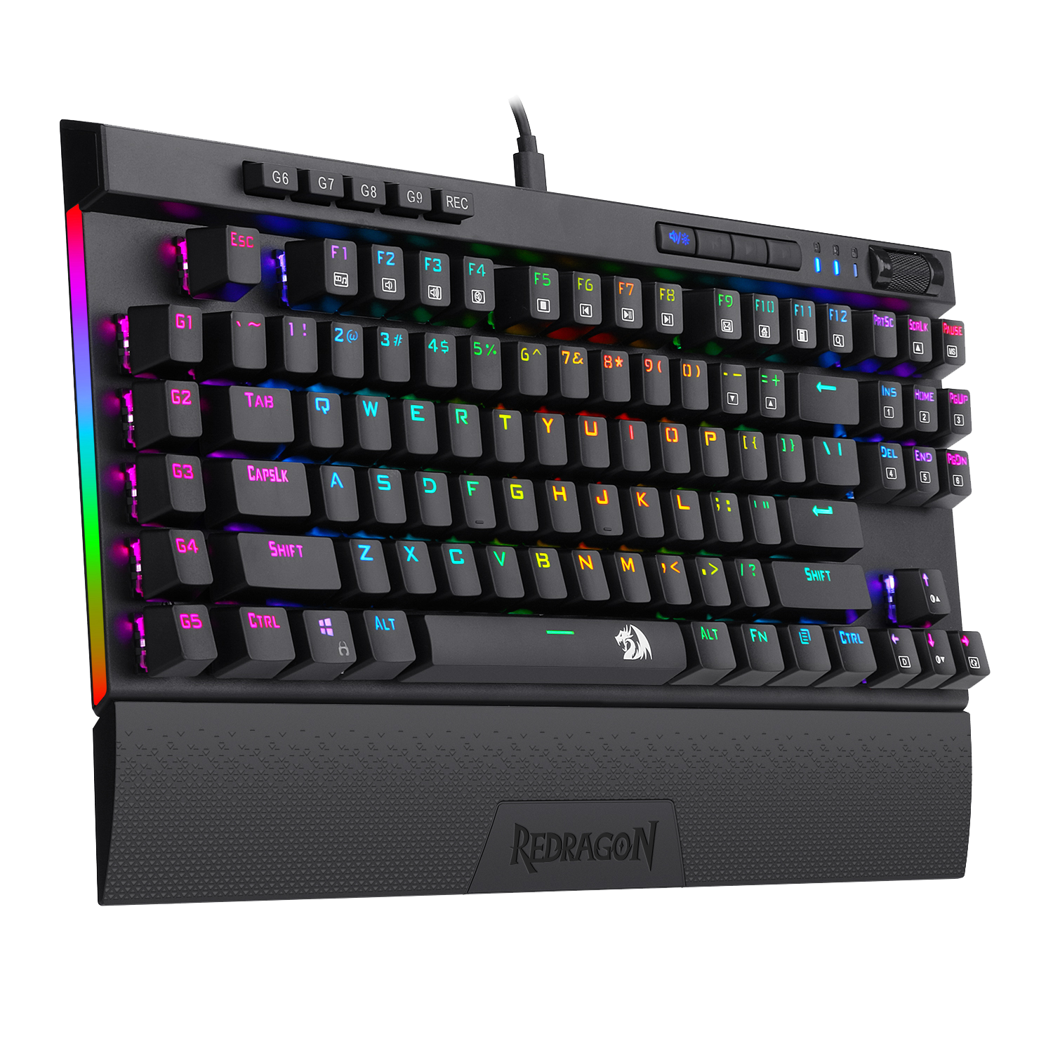 Redragon K587-PRO 87 Keys Compact RGB TKL Mechanical Gaming Keyboard