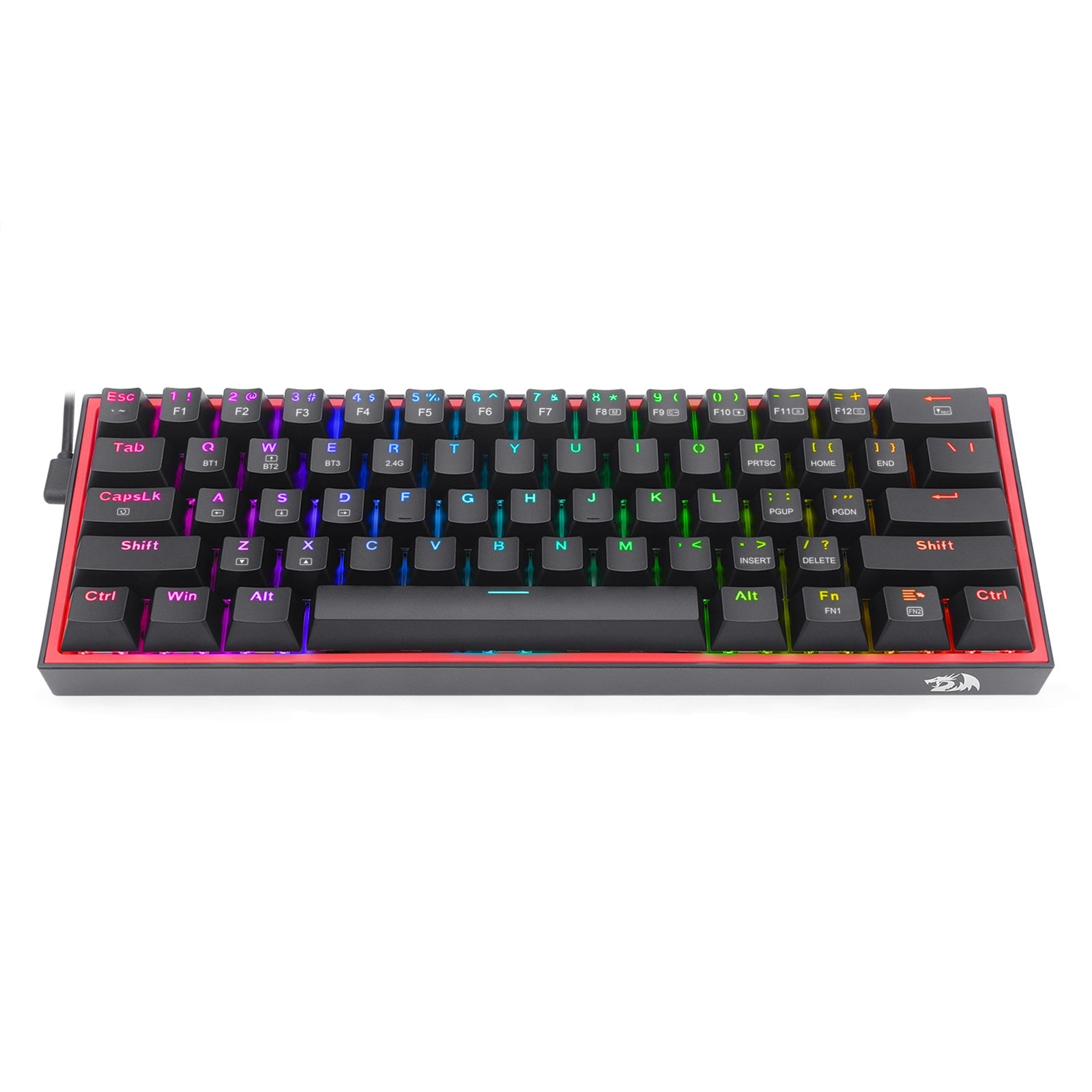 Papan Kekunci Mekanikal Redragon K616RGB-B 61 Kekunci