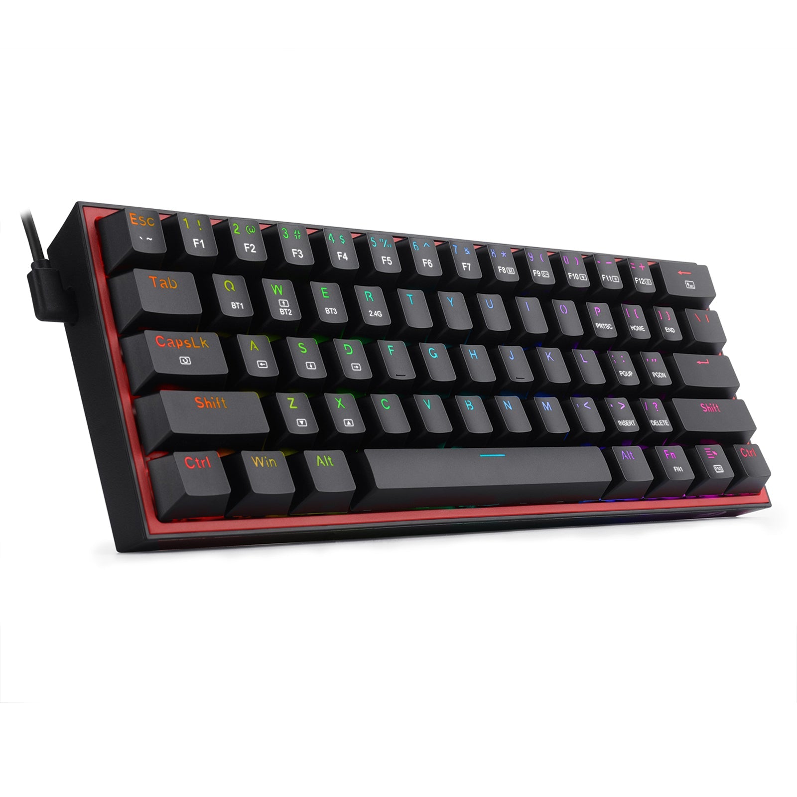 Papan Kekunci Mekanikal Redragon K616RGB-B 61 Kekunci