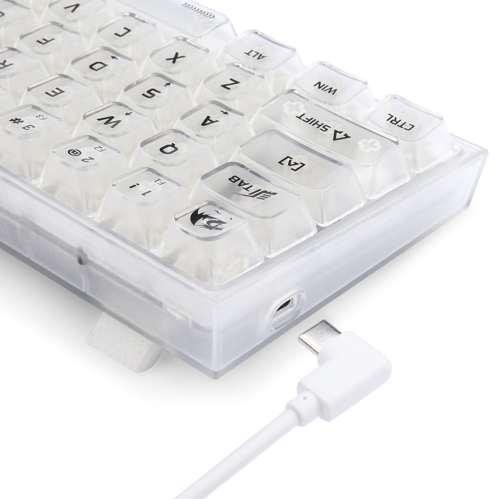 Papan Kekunci Permainan RGB Berwayar 60% Redragon K617CT-RGB