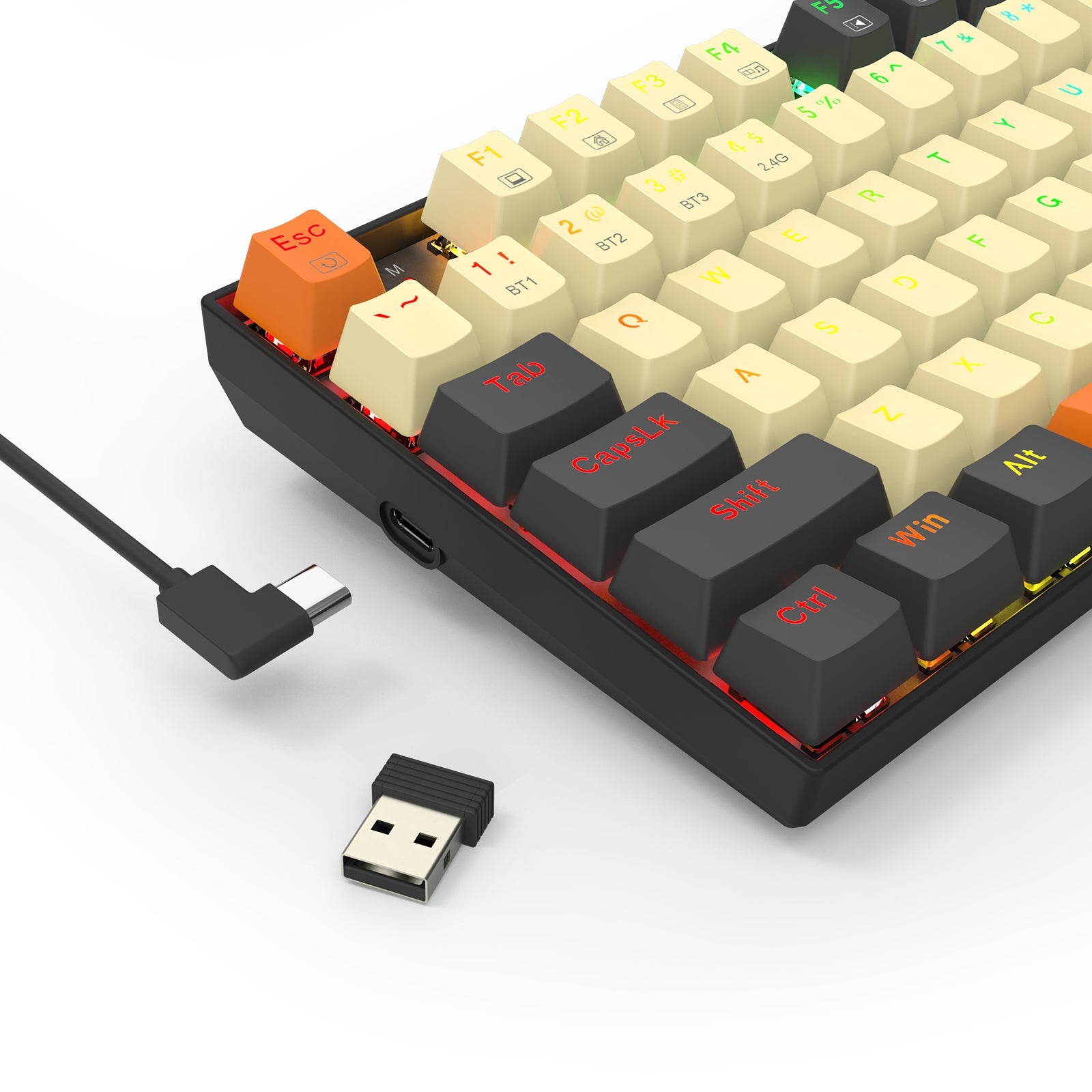 Papan Kekunci Mekanikal Permainan Redragon ZIGGS K669CLO-RGB-PRO