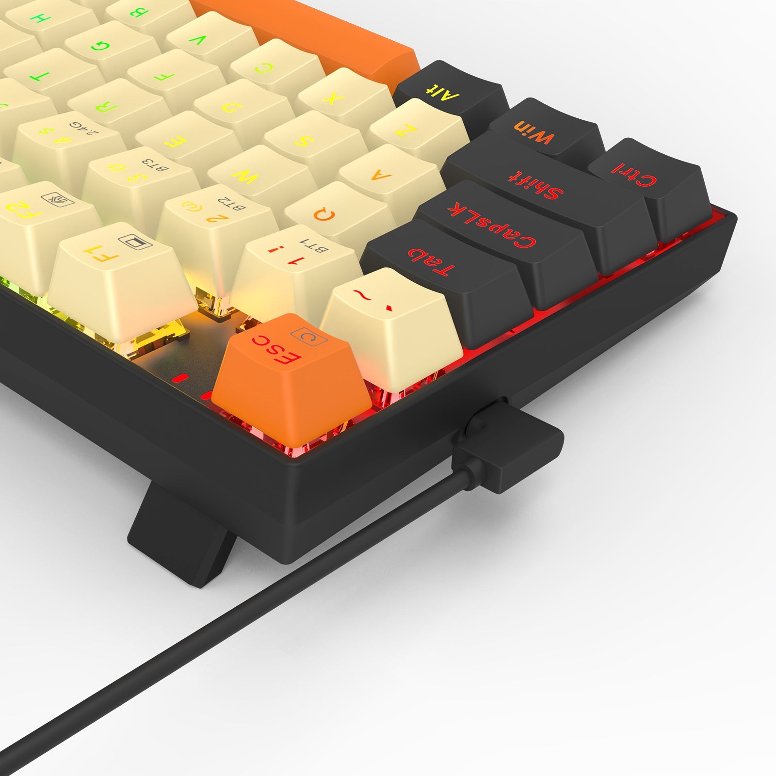 Papan Kekunci Mekanikal Permainan Redragon ZIGGS K669CLO-RGB-PRO