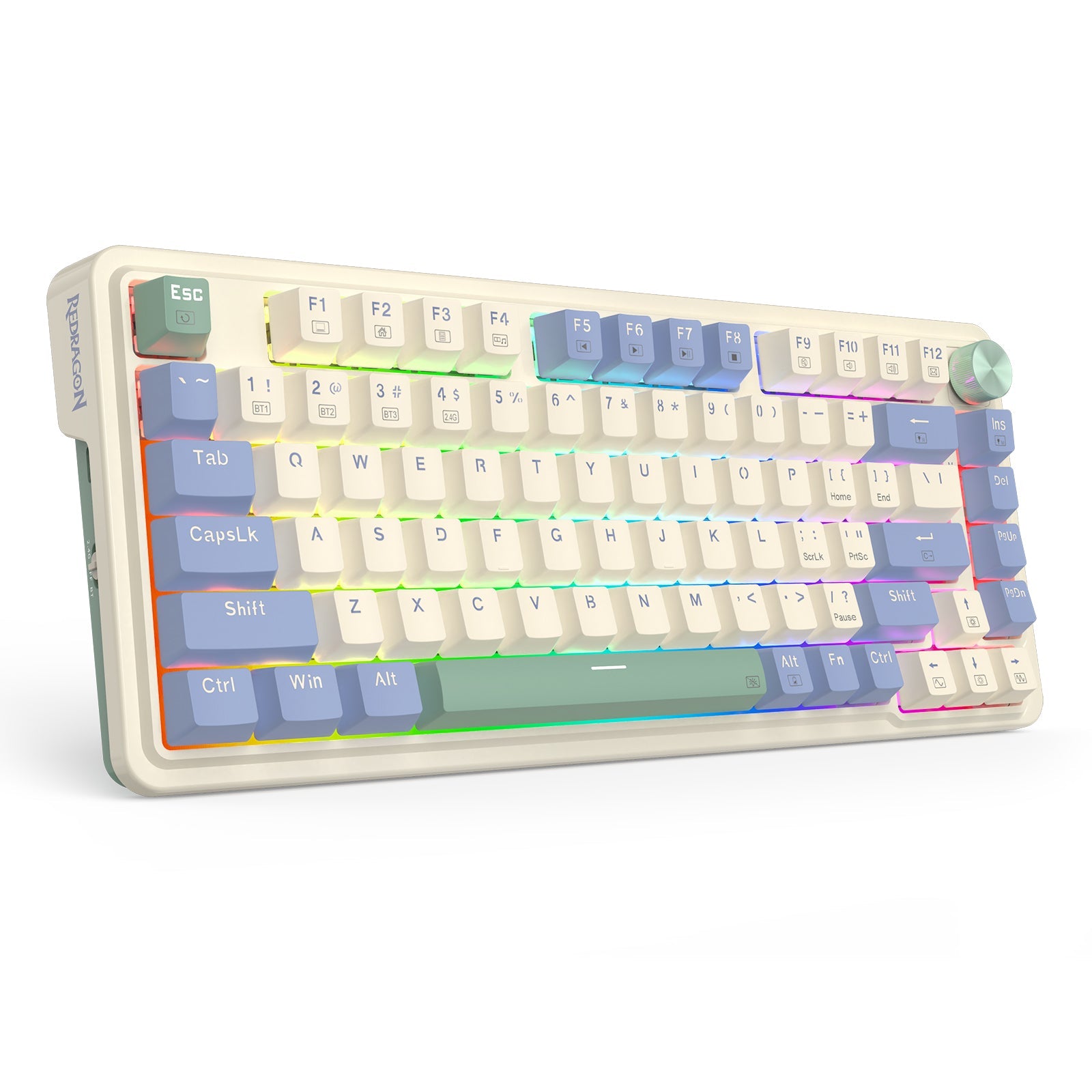 REDRAGON UCAL PRO K673CPG-RGB-PRO 3 Mod Sambungan Papan Kekunci Mekanikal Lekap GASKET
