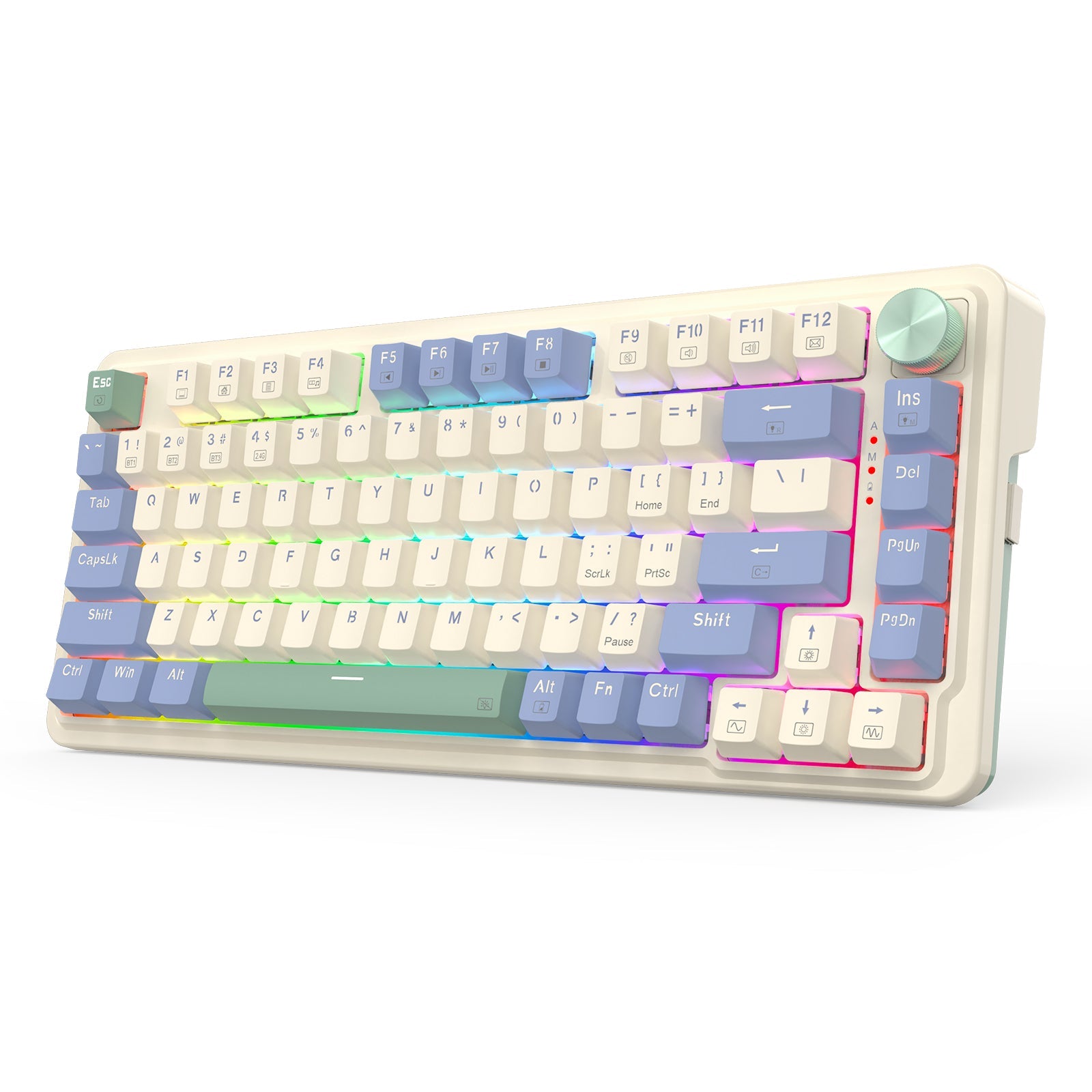 REDRAGON UCAL PRO K673CPG-RGB-PRO 3 Mod Sambungan Papan Kekunci Mekanikal Lekap GASKET