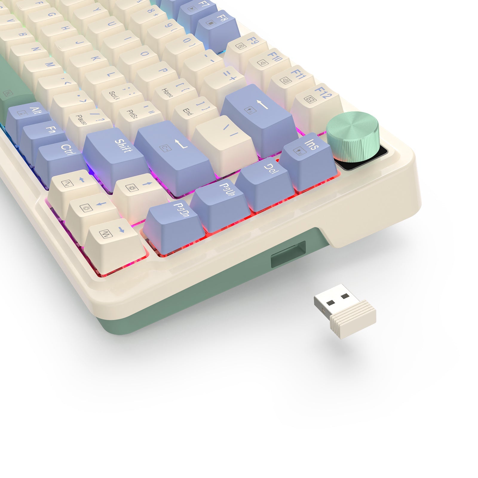 REDRAGON UCAL PRO K673CPG-RGB-PRO 3 Mod Sambungan Papan Kekunci Mekanikal Lekap GASKET