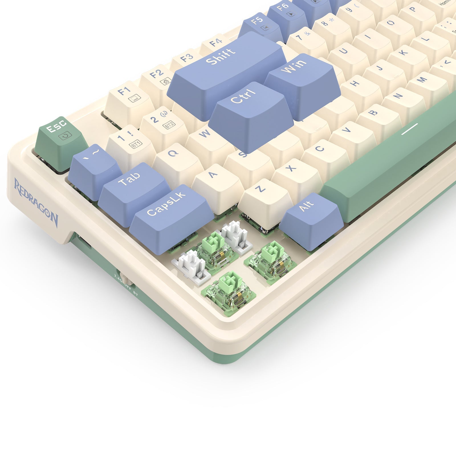 REDRAGON UCAL PRO K673CPG-RGB-PRO 3 Mod Sambungan Papan Kekunci Mekanikal Lekap GASKET