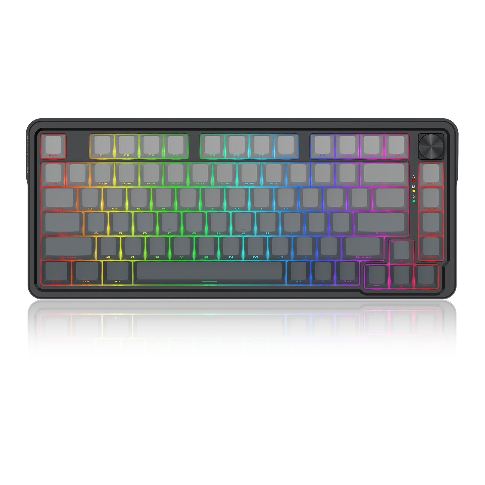 Papan Kekunci Sambungan 3 Mod REDRAGON UCAL PRO K673SP-RGB-PRO Keycap Cetakan Sisi