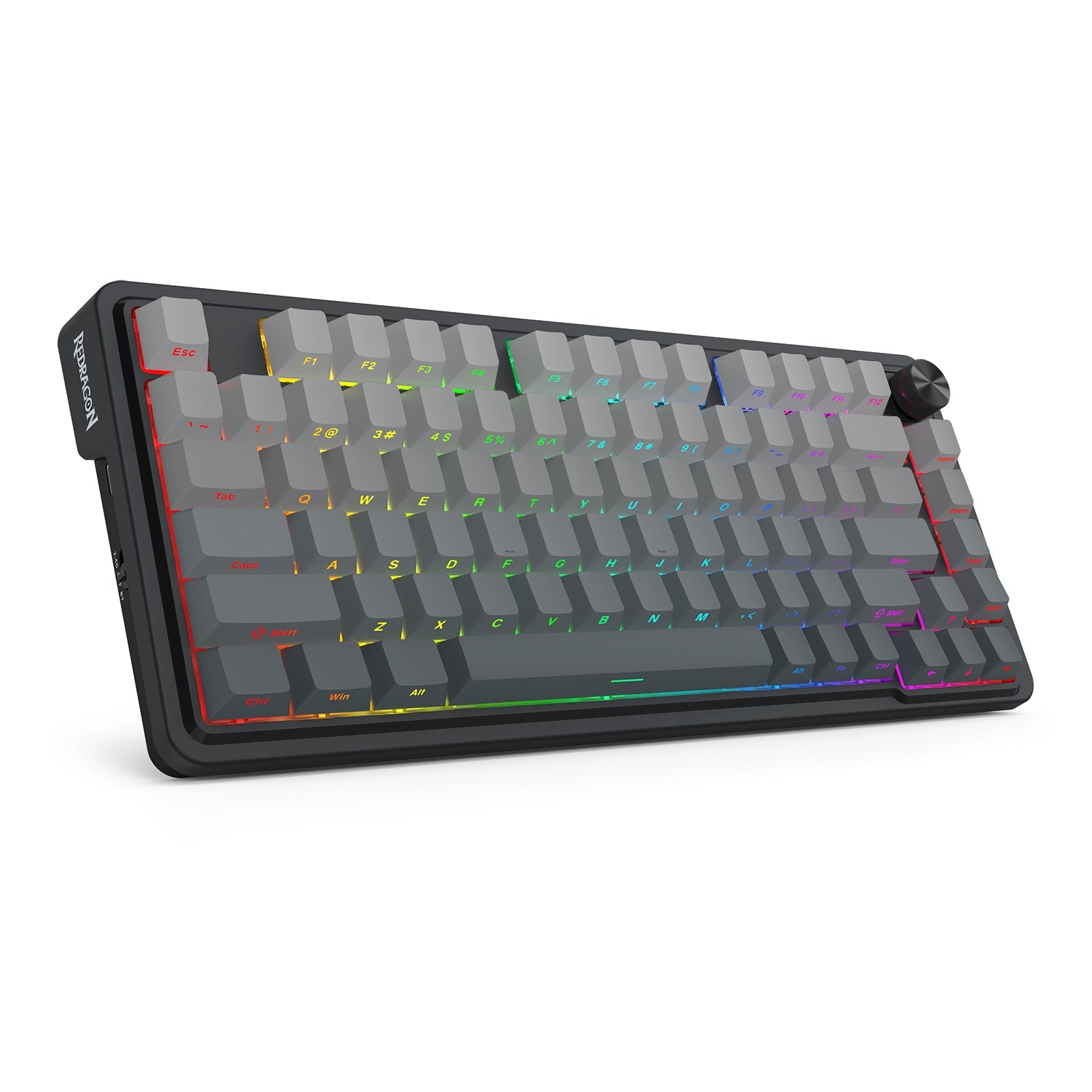 Papan Kekunci Sambungan 3 Mod REDRAGON UCAL PRO K673SP-RGB-PRO Keycap Cetakan Sisi