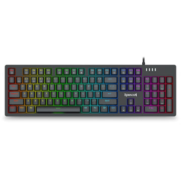PAPAN KEKUNCI MEKANIKAL HOT-SWAPPABLE BERSAIZ PENUH BERWAYAR SINGED K679-RGB