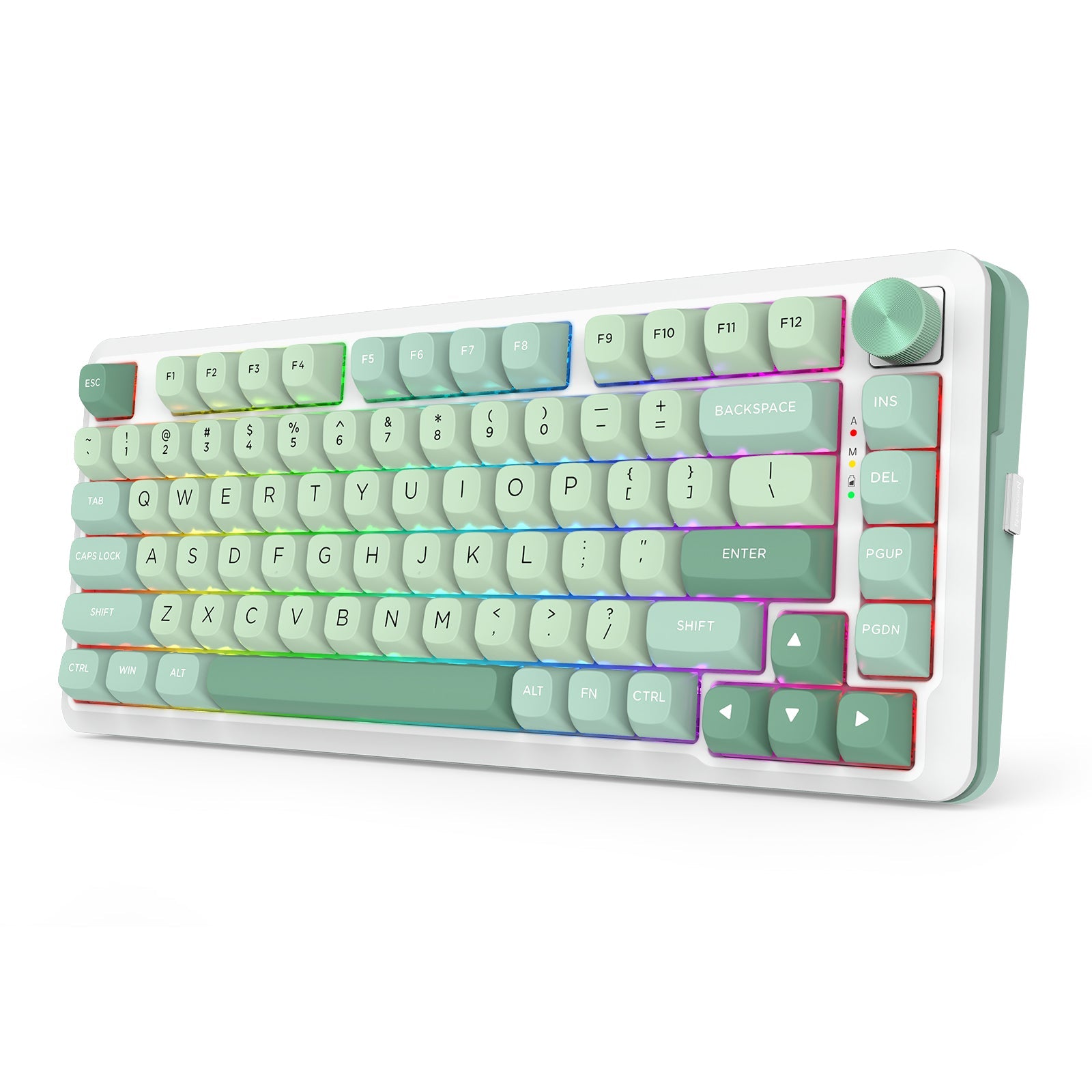 Papan kekunci mekanikal permainan gunung GASKET wayarles susun atur 75% Redragon K681MG-RGB-PRO CYRUS PRO