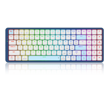 Redragon K684WB-RGB-PRO EVA PRO Papan Kekunci Mekanikal Profil Rendah 94 Kekunci Sambungan 3 Mod