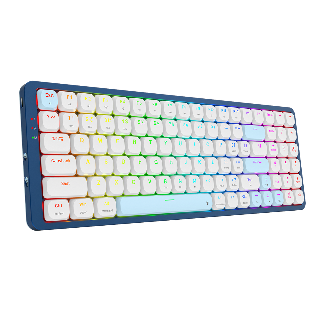 Redragon K684WB-RGB-PRO EVA PRO Papan Kekunci Mekanikal Profil Rendah 94 Kekunci Sambungan 3 Mod