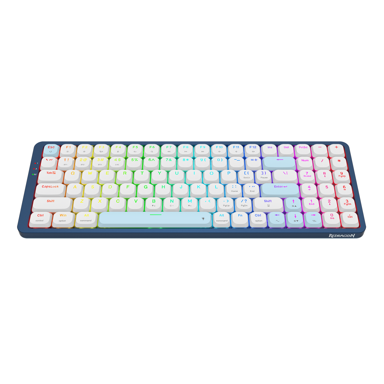 Redragon K684WB-RGB-PRO EVA PRO Papan Kekunci Mekanikal Profil Rendah 94 Kekunci Sambungan 3 Mod