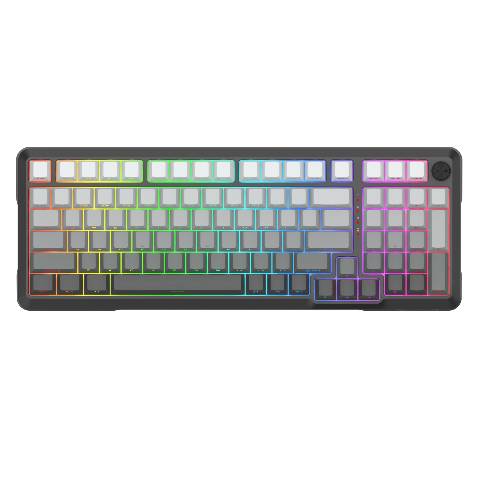 BRAGI PRO K688SP-RGB-PRO PAPAN KEKUNCI MEKANIKAL GASKET 3 MOD