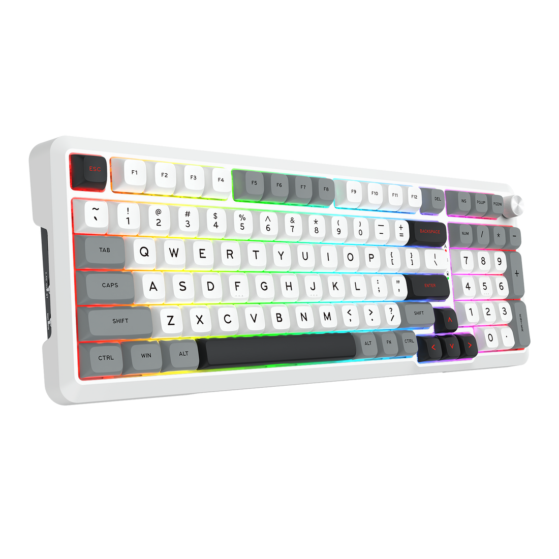 BRAGI PRO K688-RGB-PRO Papan Kekunci Mekanikal Permainan Pemasangan GASKET Sambungan 3-Mod