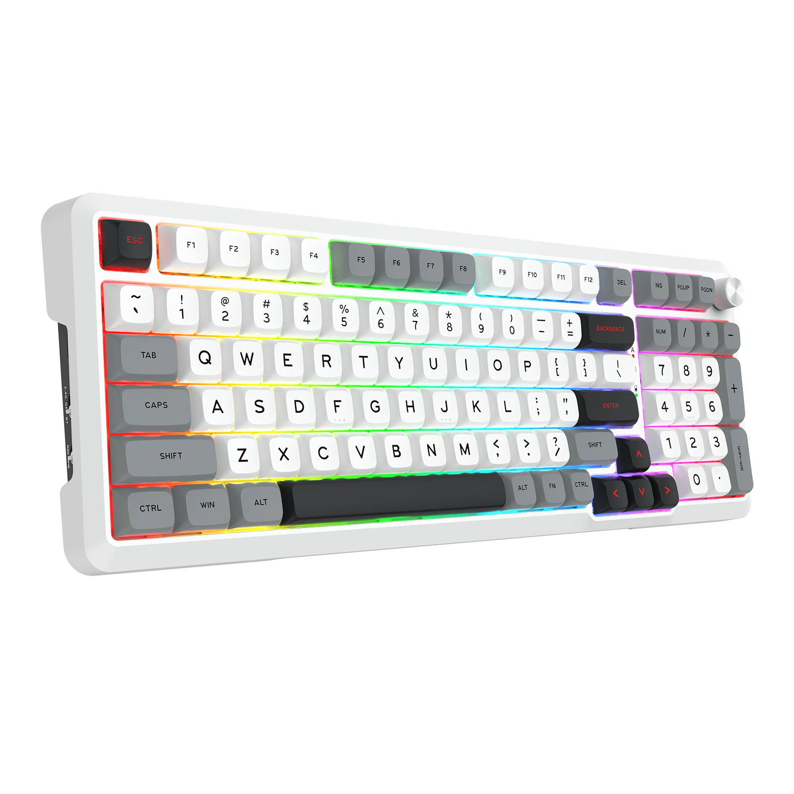 BRAGI PRO K688-RGB-PRO Papan Kekunci Mekanikal Permainan Pemasangan GASKET Sambungan 3-Mod