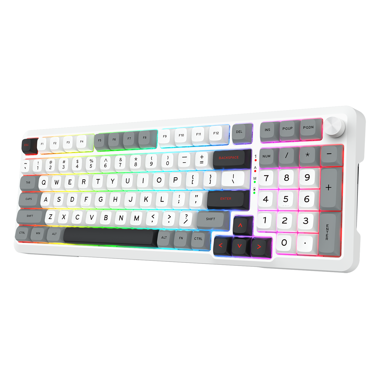BRAGI PRO K688-RGB-PRO Papan Kekunci Mekanikal Permainan Pemasangan GASKET Sambungan 3-Mod