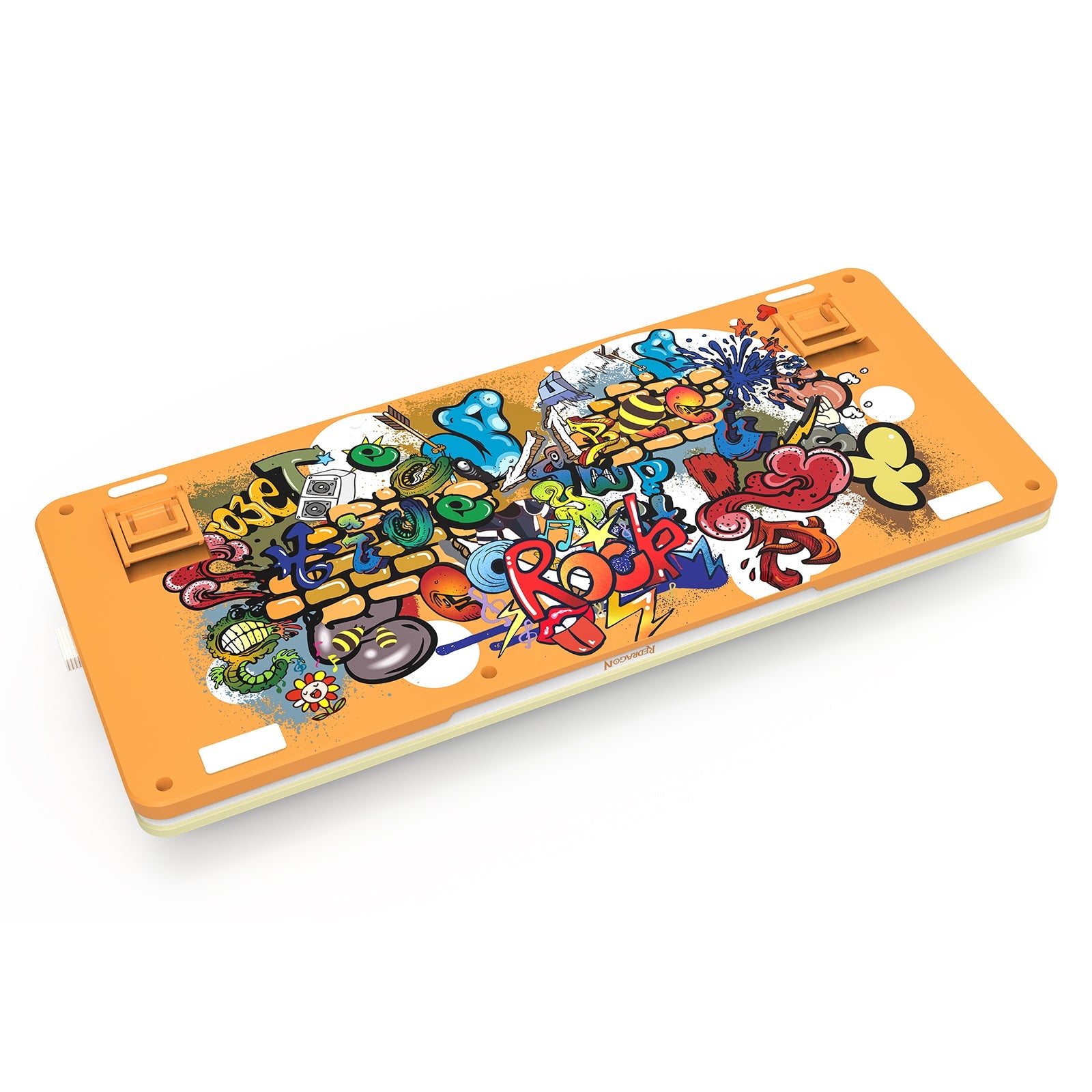 Papan Kekunci Mekanikal K708GF-RGB-PRO FLEKACT 3 Mod Sambungan dengan LCD