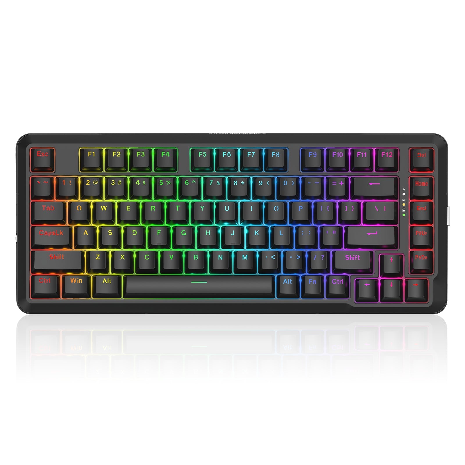PAPAN KEKUNCI MEKANIKAL GASKET MOUNTED SAMBUNGAN 3-MOD REDRAGON STORMRAZOR K713RGB-PRO